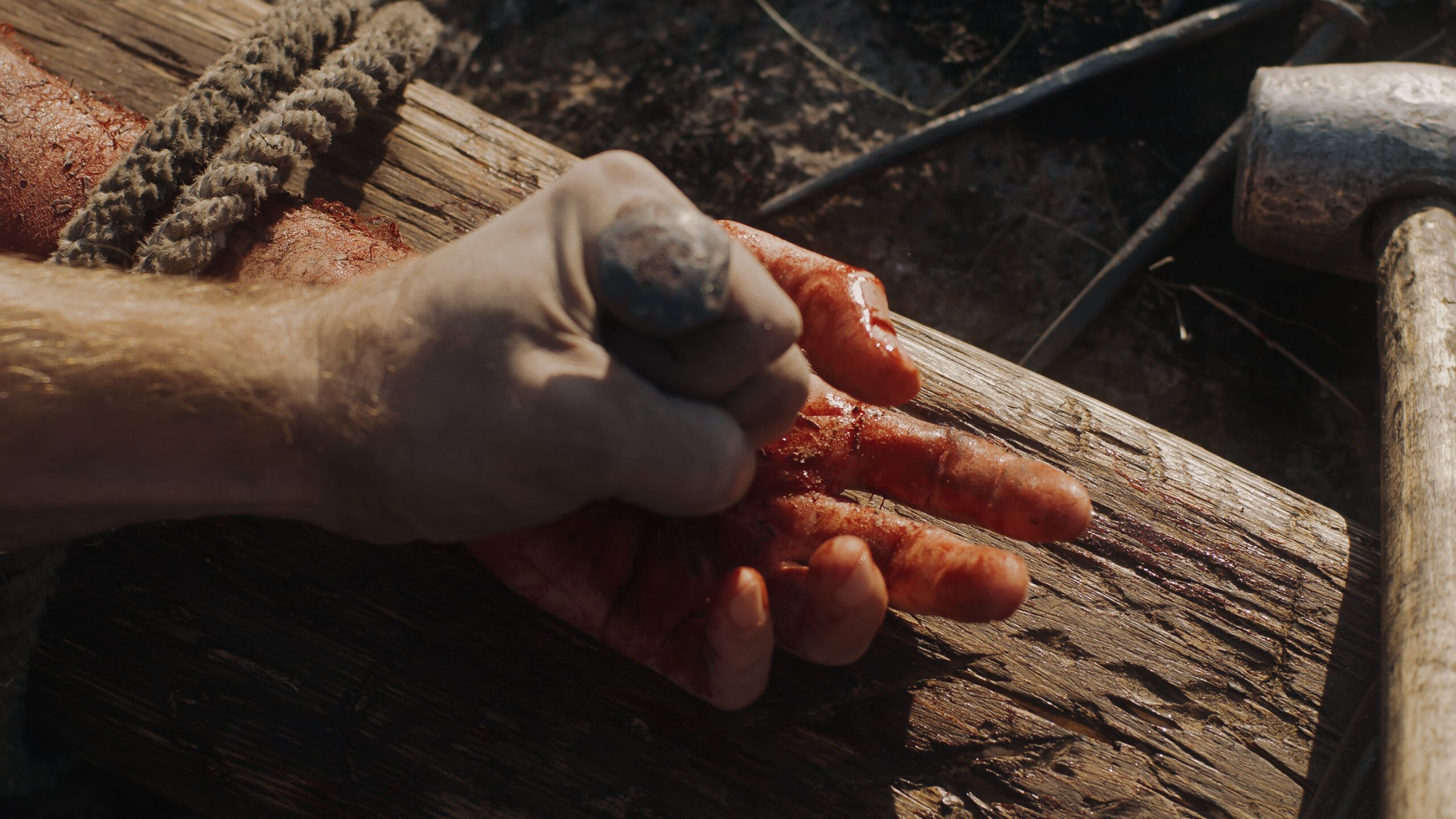 Man being Crucified