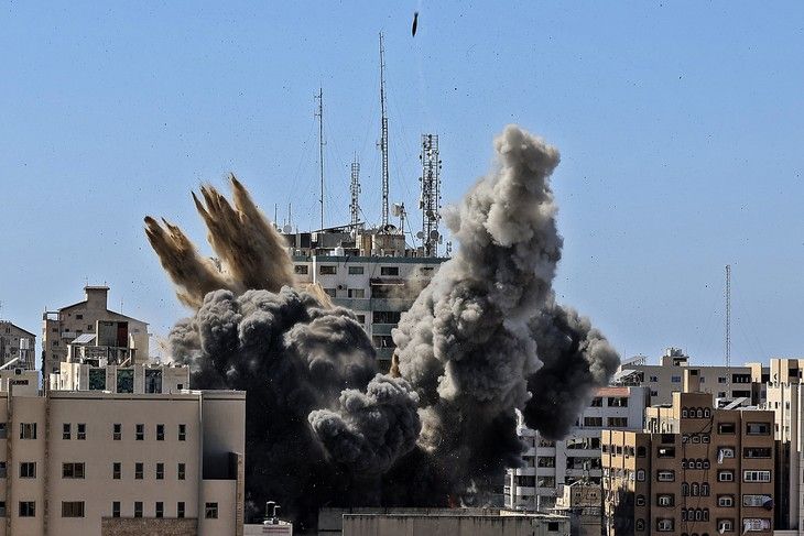 IDF Missile explosion IDF Missile explosion