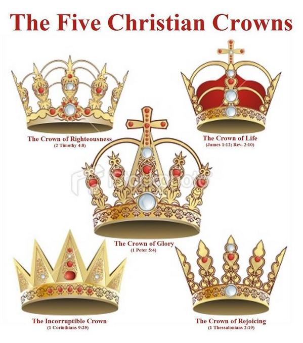 five christian crowns
